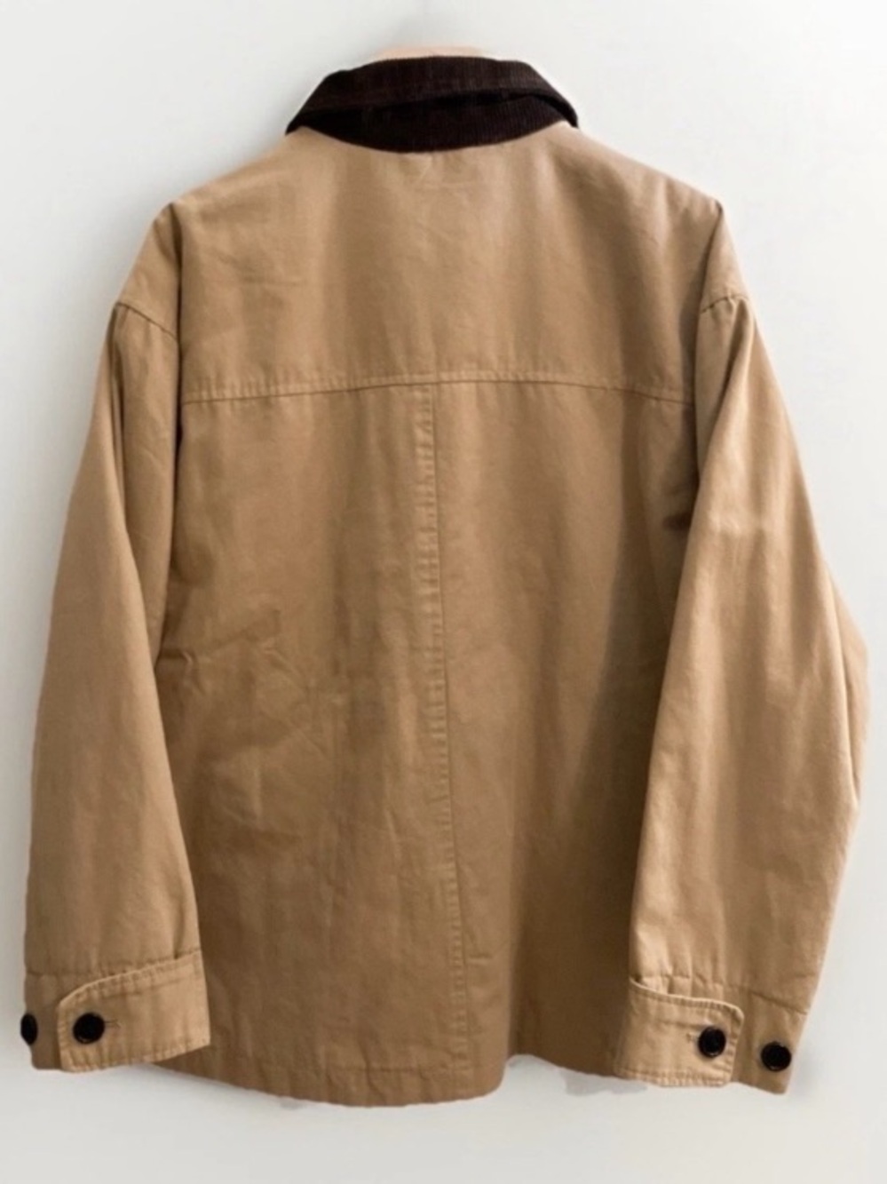 Ci-Sono Canvas Button-Down Utility Barn Jacket Spring Oversized XS/Medium - Picture 4 of 15